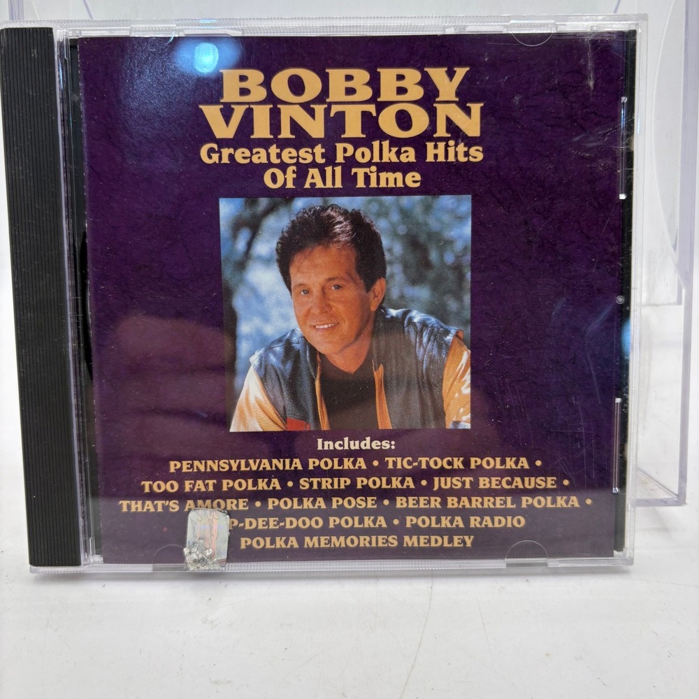 Bobby Vinton Greatest Polka Hits Of All Time CD 1991 Curb Records D2-77499